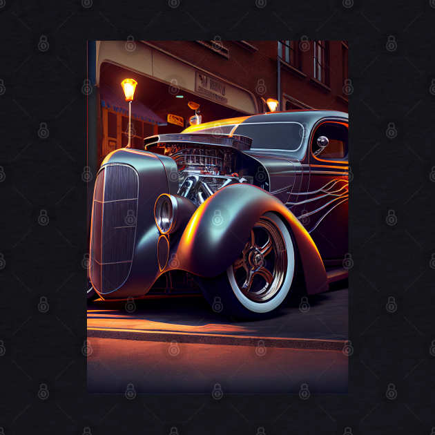 Hot Rod #2 by MarkColeImaging